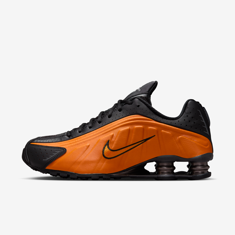 Tenis para hombre Nike Shox R4 Naranja