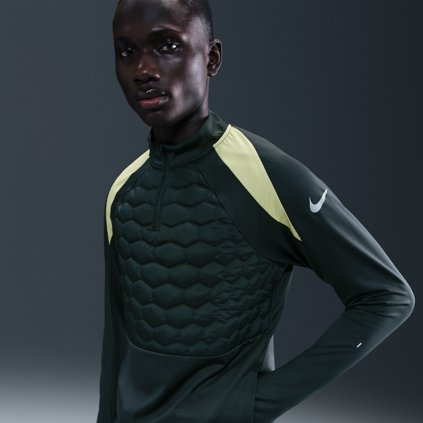 Playera De Entrenamiento De Fútbol Therma-Fit Para Hombre Nike Strike Verde