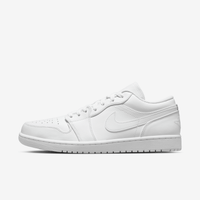 Air Jordan 1 Low Tenis para hombre Blanco