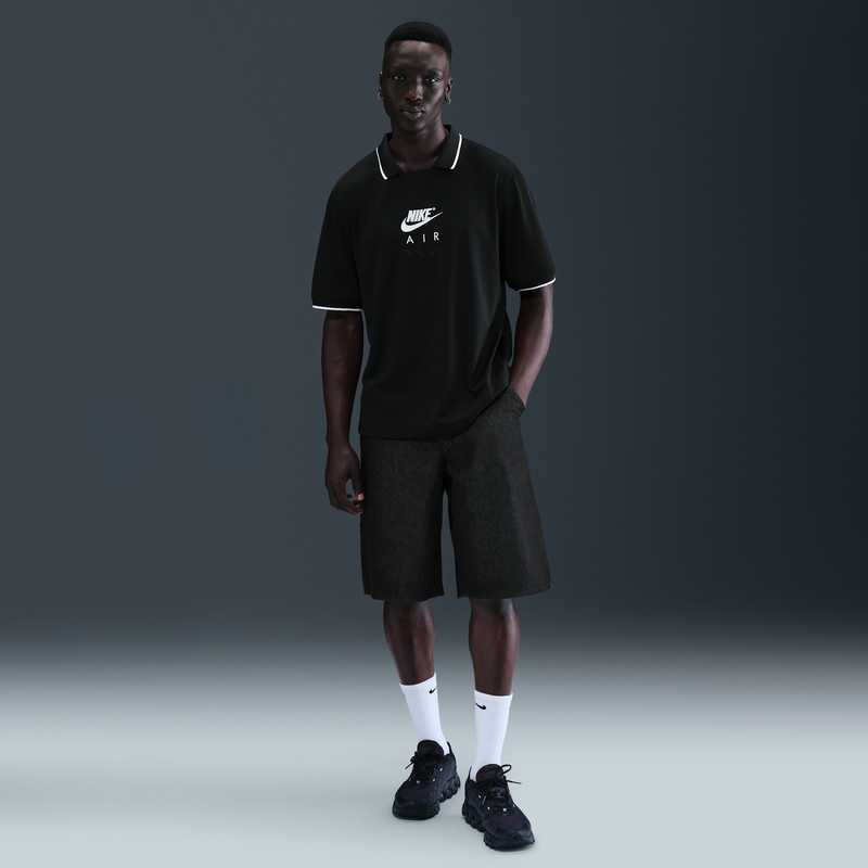 Shorts De Denim Para Hombre Nike Sportswear Negro