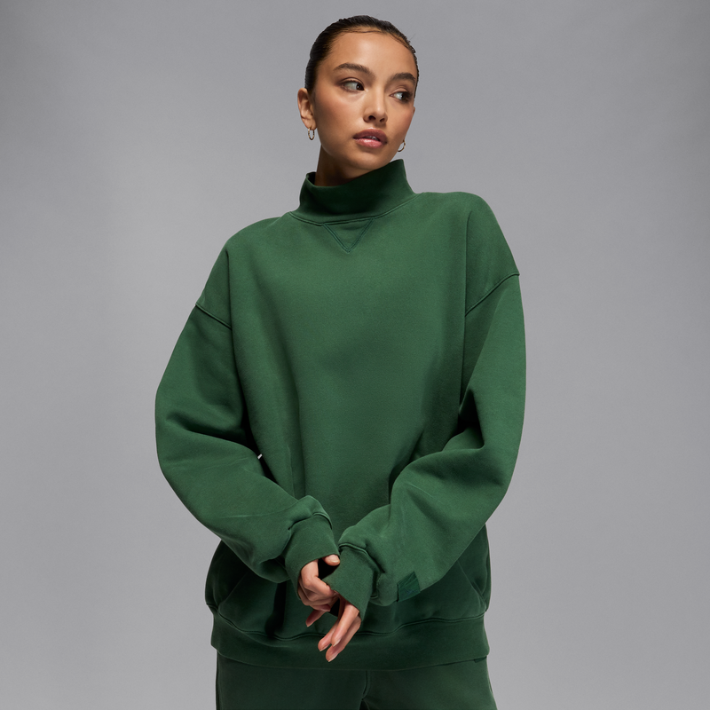 Sudadera Para Mujer Jordan Flight Fleece Verde