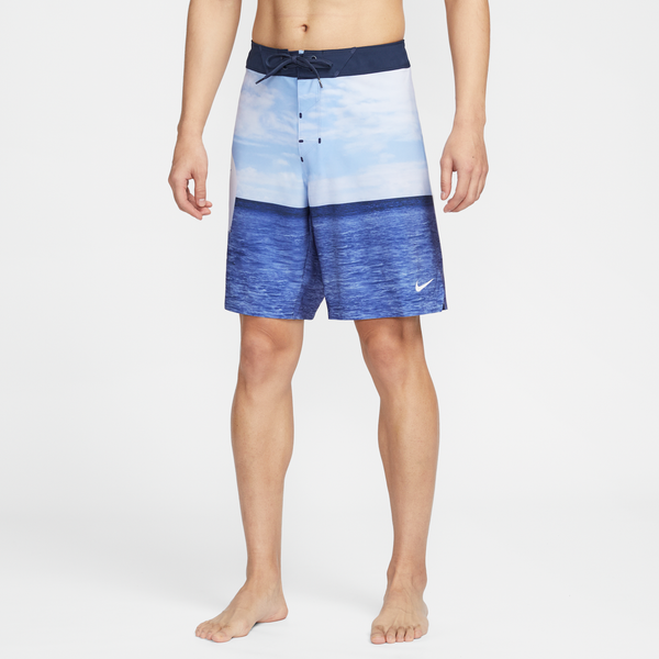 Shorts De Playa De 23 Cm Para Hombre Nike Swim Fadeaway Azul