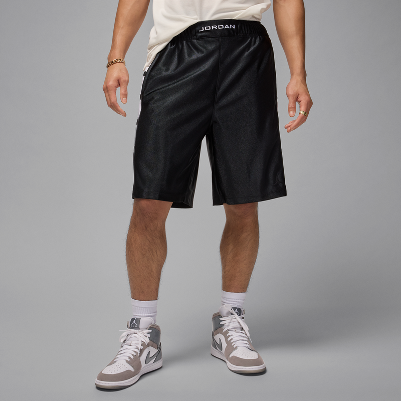 Shorts para hombre Jordan Brooklyn Cat Scratch Negro