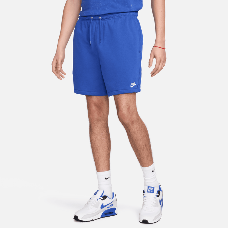 Shorts de French Terry Flow para hombre Nike Club Azul