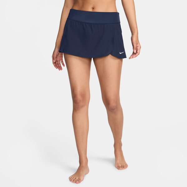Falda De Playa Para Mujer Nike Swim Azul