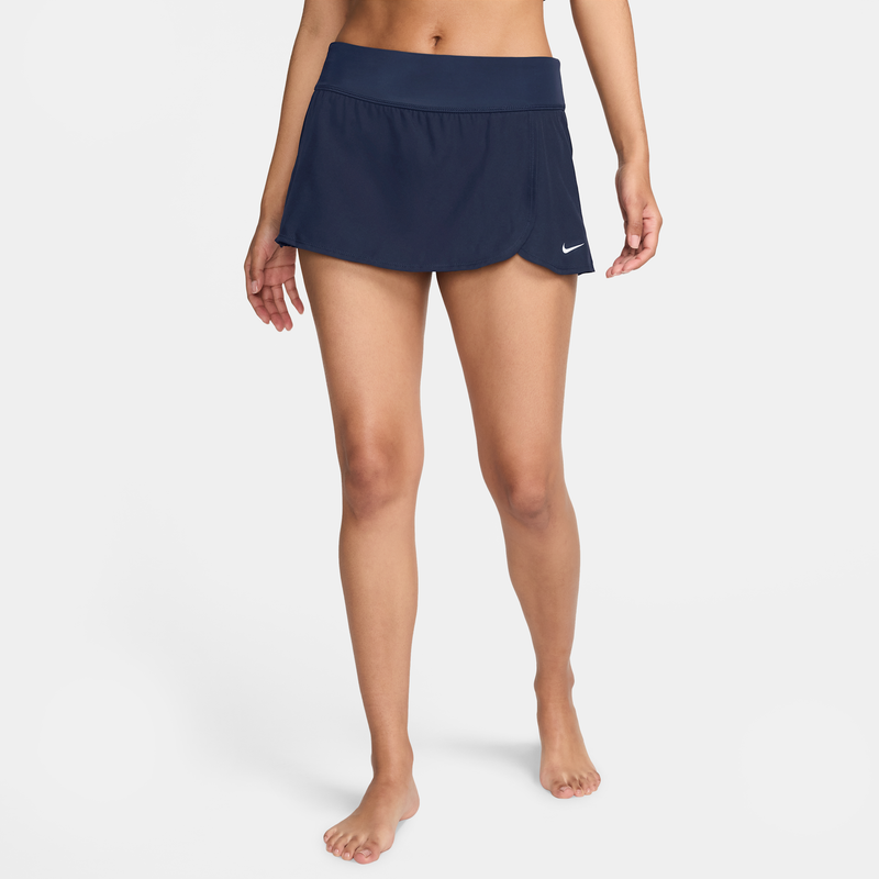 Falda De Playa Para Mujer Nike Swim Azul