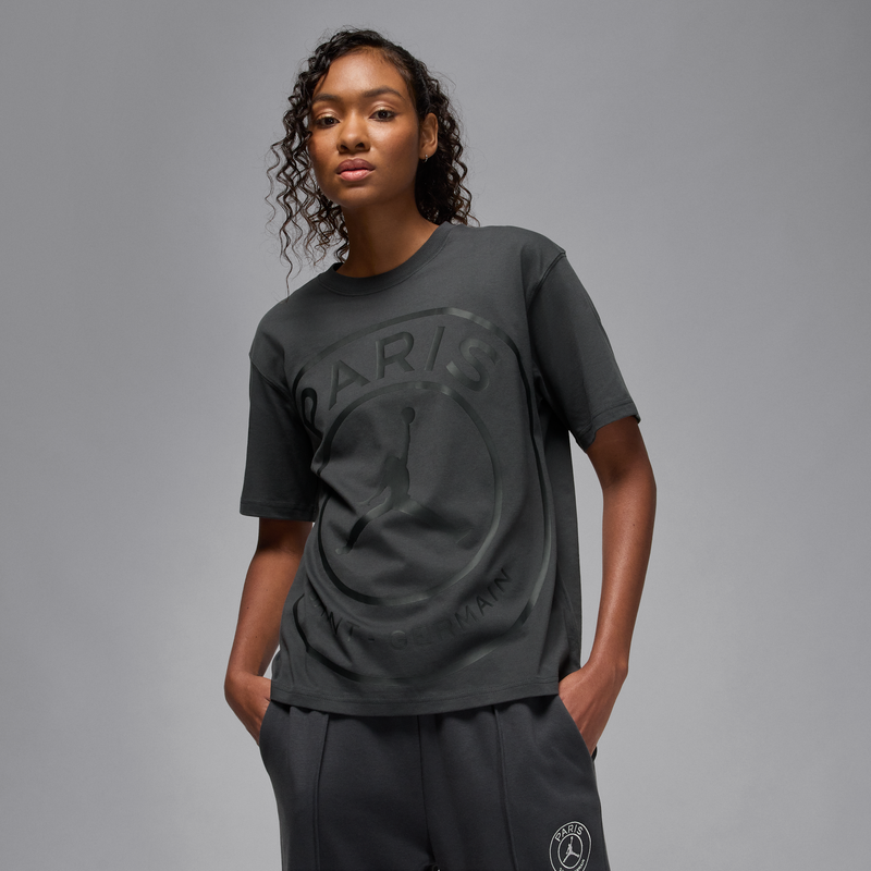 Playera para mujer del Paris Saint-Germain Gris