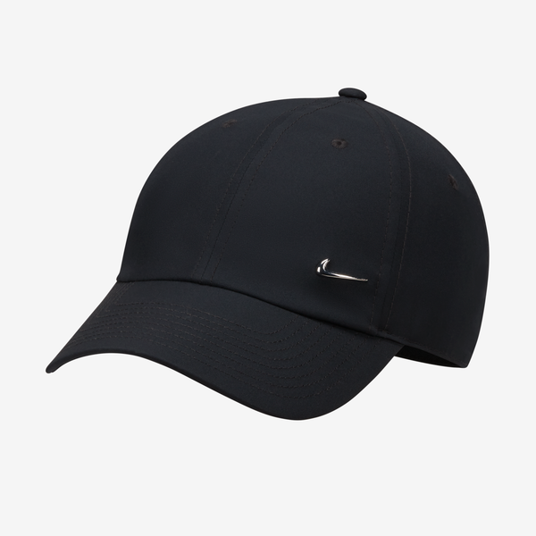 Gorra Swoosh Metálica Sin Estructura Nike Dri-Fit Club Negro