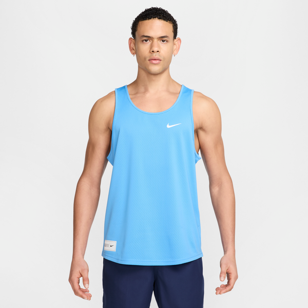 Camiseta De Tirantes De Malla Para Hombre Nike Swim Azul