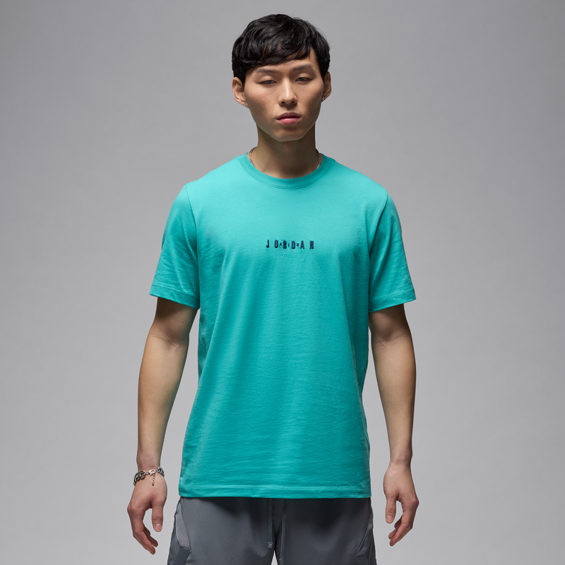 Playera Para Hombre Jordan Air Verde