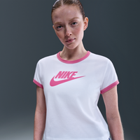 Playera ringer con gráfico para mujer Nike Sportswear Blanco