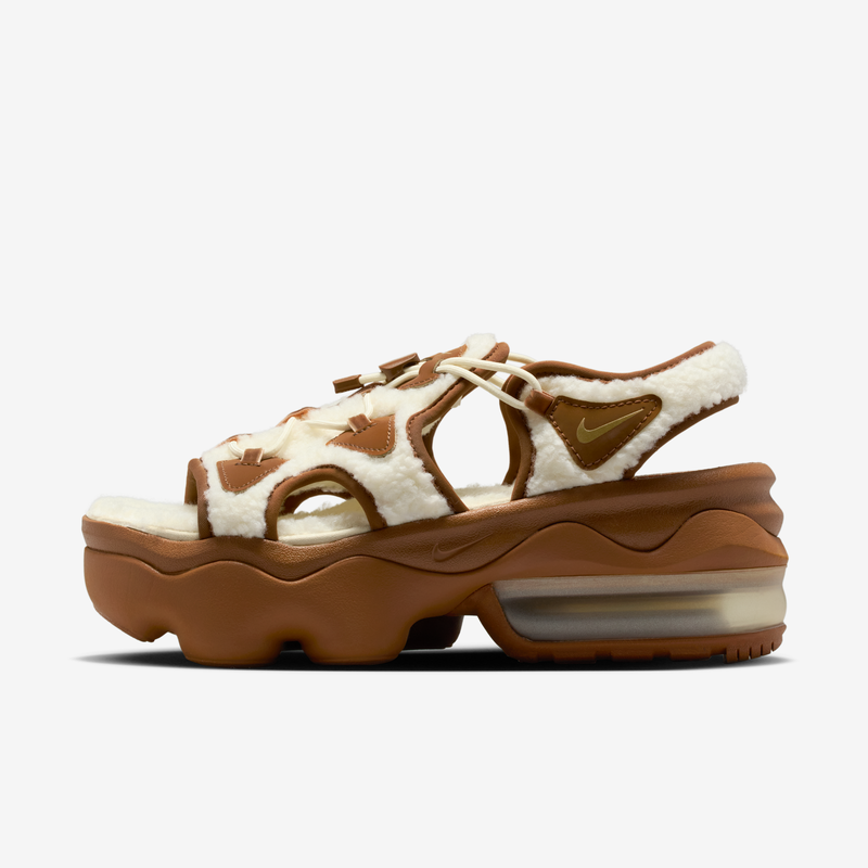 Sandalias Para Mujer Nike Air Max Koko Fur Marrón