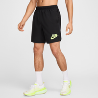 Shorts de correr Dri-FIT de 18 cm sin forro para hombre Nike Challenger Run Energy Negro