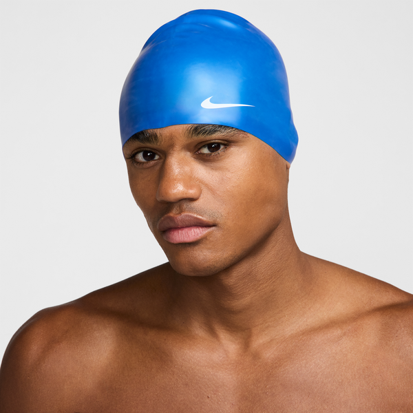 Gorra De Natación Nike Swim Solid Silicone Azul