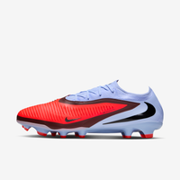 Tacos de fútbol para terreno firme Nike Phantom 6 Low Pro Azul