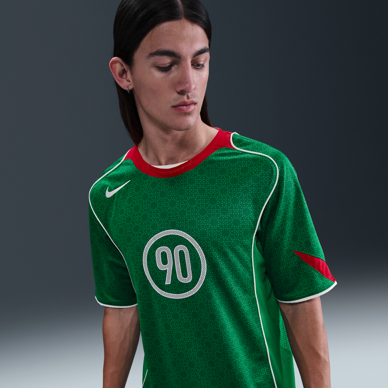 Jersey de fútbol Dri-FIT para hombre Nike Total 90 Verde