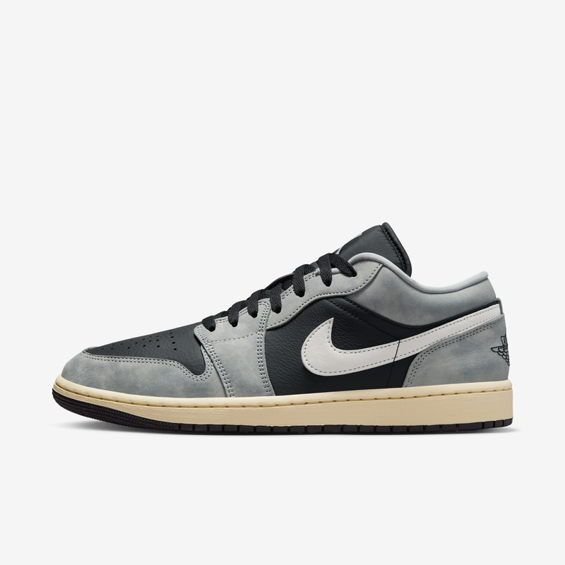 Tenis Para Hombre Air Jordan 1 Low Se Gris