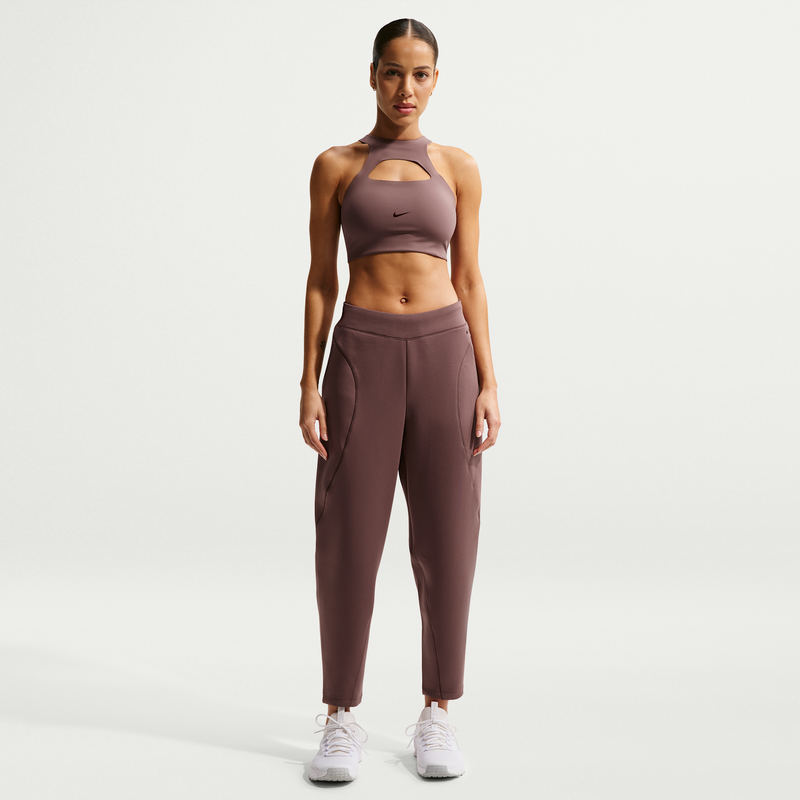 Pants Dri-FIT holgados de 7/8 para mujer Nike Universa Morado