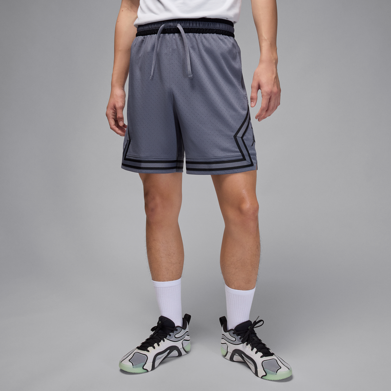 Shorts De Malla Diamond Dri-Fit Para Hombre Jordan Sport Gris