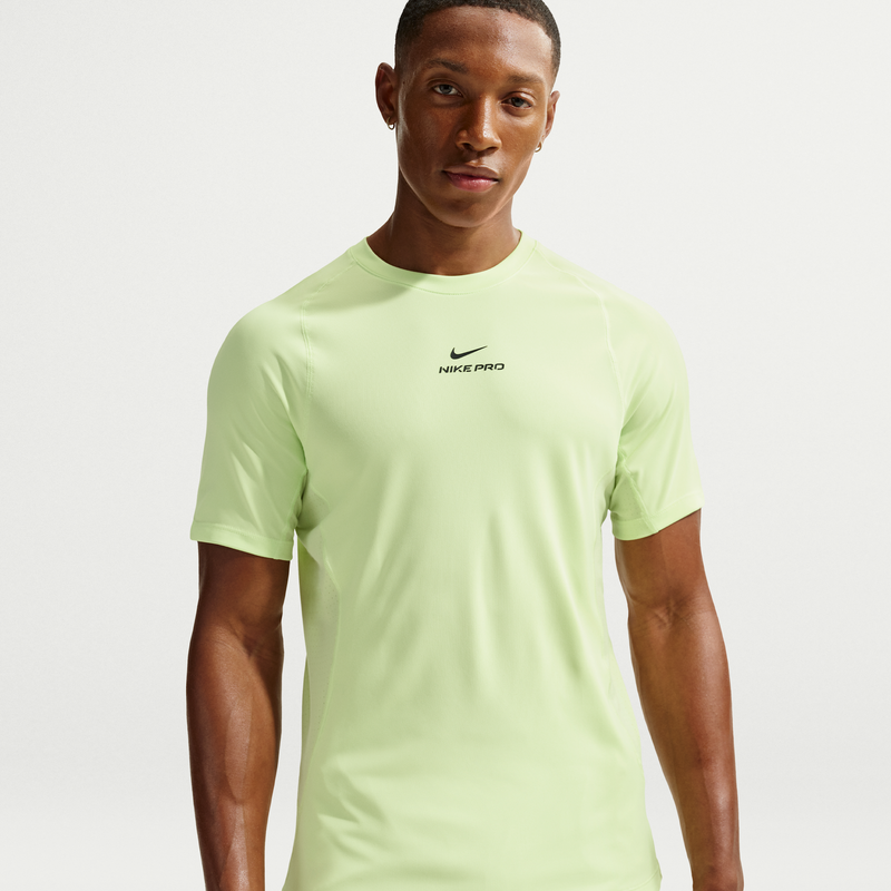 Playera de manga corta Dri-FIT para hombre Nike Pro Training Verde