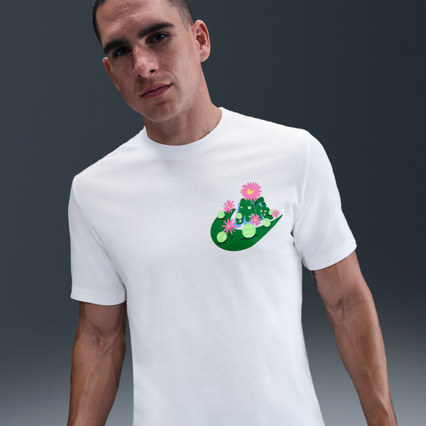 Playera De Tenis Para Hombre Nikecourt Blanco