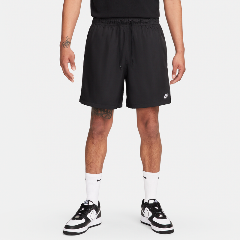 Shorts de tejido Woven Flow para hombre Nike Club Negro