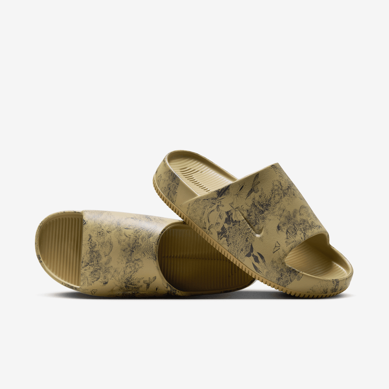 Chanclas Para Hombre Nike Calm Printed Marrón