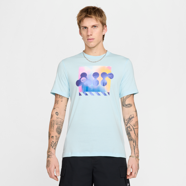 Playera Para Hombre Nike Sportswear Azul
