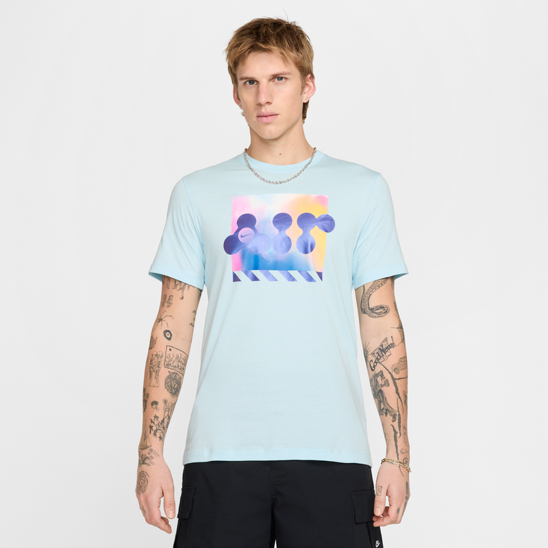 Playera Para Hombre Nike Sportswear Azul