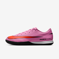 Tacos de fútbol para cancha cubierta de corte low Nike Mercurial Vapor 16 Academy Rosa