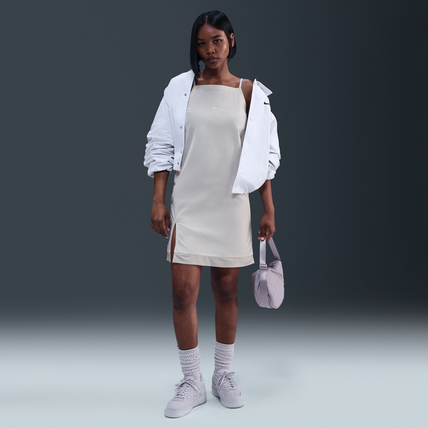 Vestido Cami De Tejido Woven Para Mujer Nike Sportswear Gris