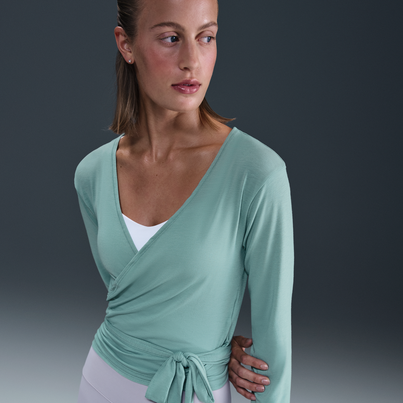 Playera Dri-Fit Para Mujer Nike One Relaxed Verde