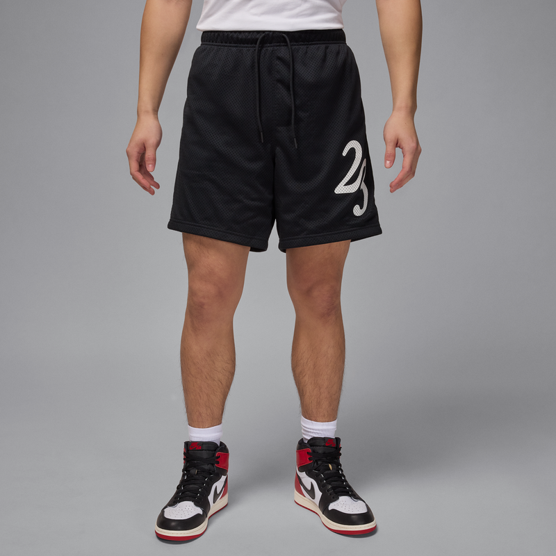 Shorts de malla para hombre Jordan MVP Negro