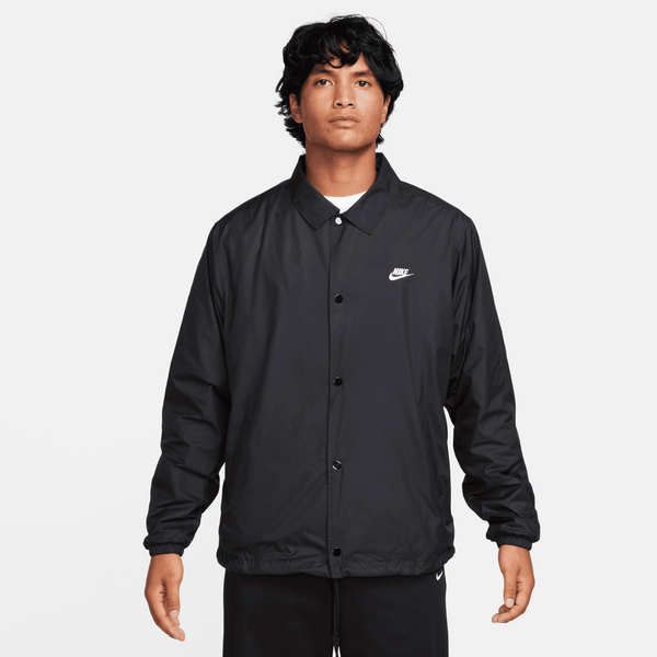 Chamarra De Coach Para Hombre Nike Club Negro