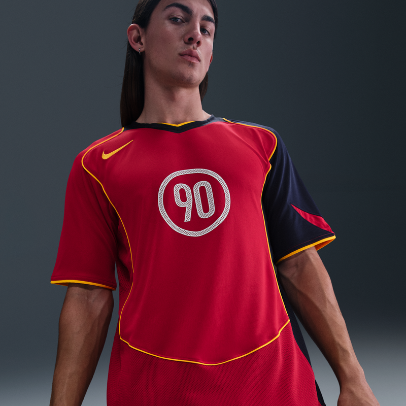 Jersey de fútbol Dri-FIT para hombre Nike Total 90 Rojo
