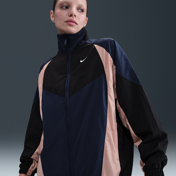Chamarra Deportiva Oversized Para Mujer Nike Sportswear Azul