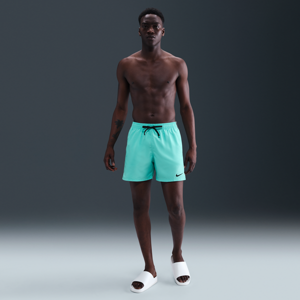 Shorts De Playa O Alberca De 13 Cm Para Hombre Nike Swim Logo Tape Lap Verde