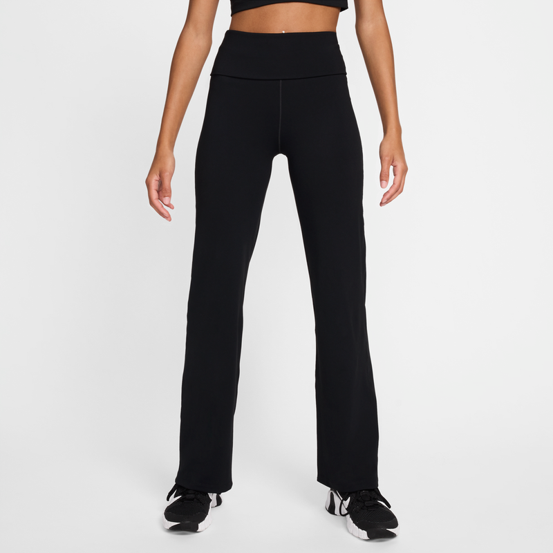 Pants Dri-Fit De Tiro Alto Plegables Para Mujer Nike One Negro