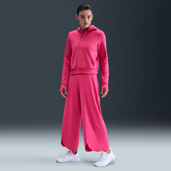 Pants Dri-Fit De Tiro Alto Para Mujer Nike One Relaxed Rosa