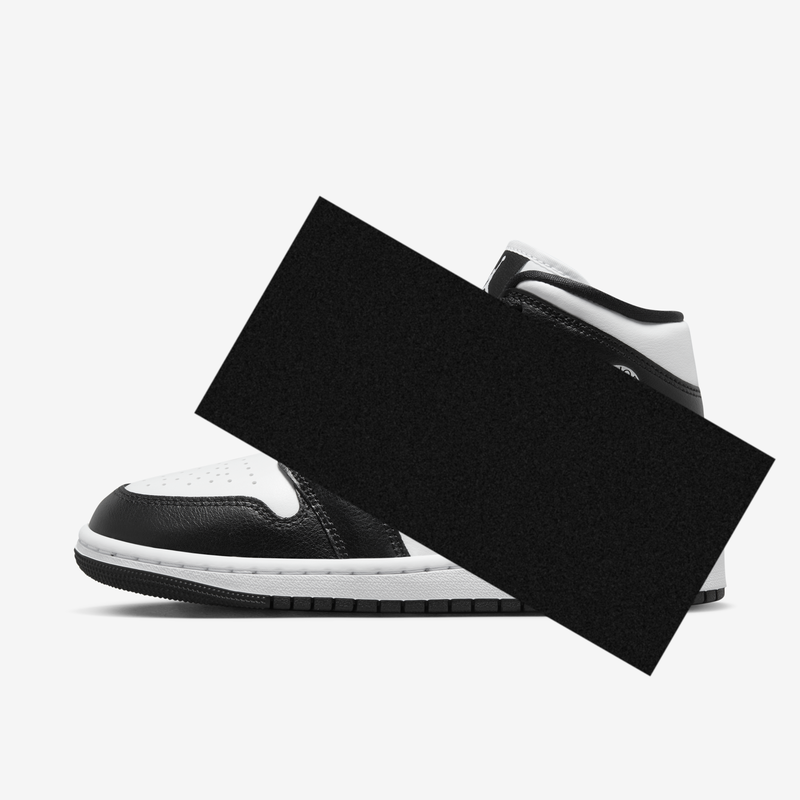 Tenis Para Mujer Air Jordan 1 Mid Blanco