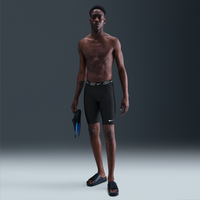 Jammer para hombre Nike Swim Logo Tape Negro