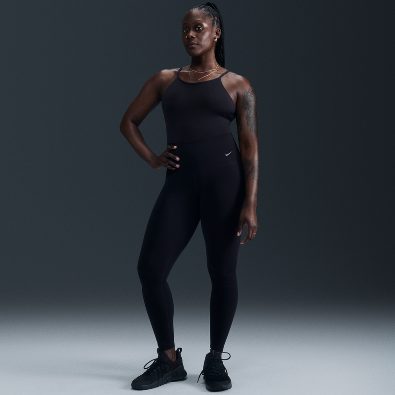 Leggings De Largo Completo Y Tiro Alto Para Mujer Nike Zenvy Negro