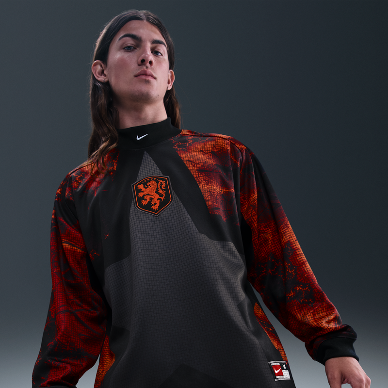 Playera de futbol Nike para hombre Países Bajos Hollywood Keeper