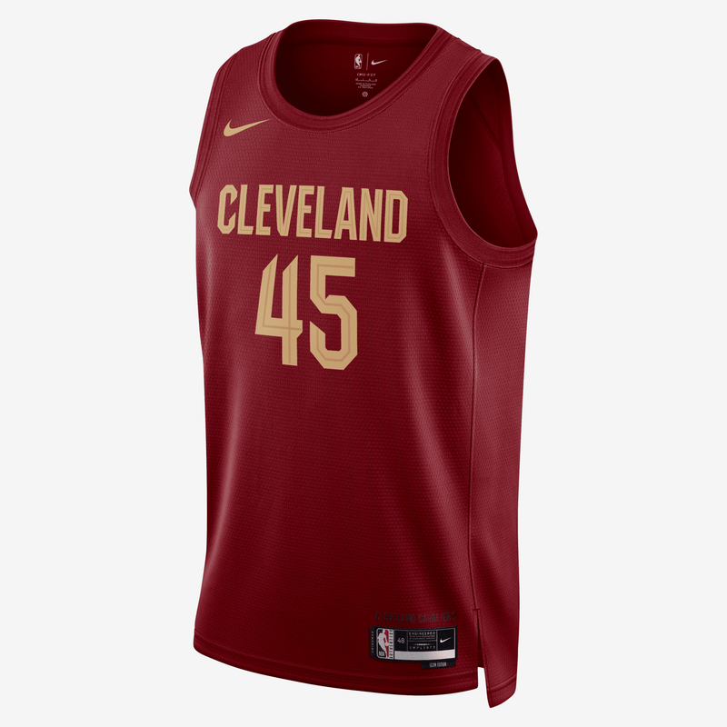 Jersey Nike Dri-Fit De La Nba Swingman Para Hombre Cleveland Cavaliers Icon Edition Rojo