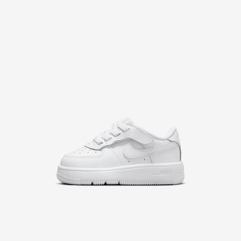 Tenis para bebé e infantil Nike Force 1 Low EasyOn Blanco