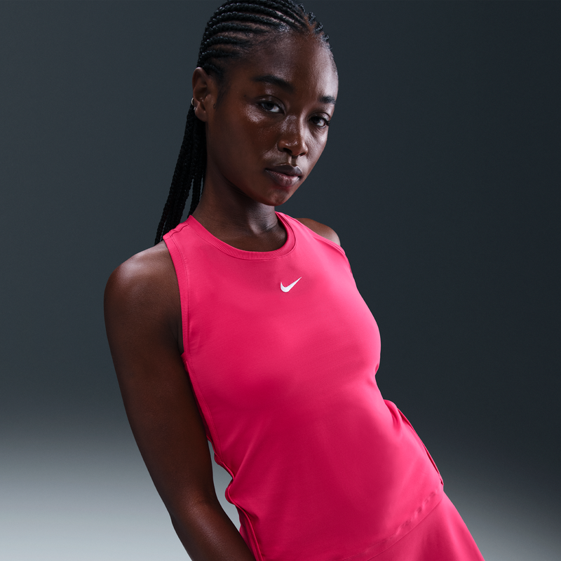 Camiseta de tirantes de tenis Dri-FIT para mujer Nike Victory Rosa