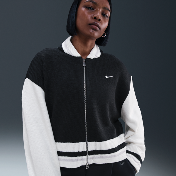 Cardigan Para Mujer Nike Sportswear Negro