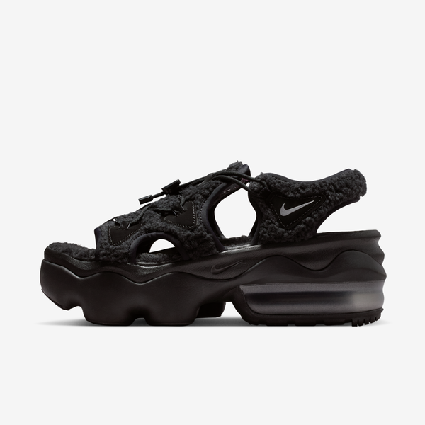 Sandalias Para Mujer Nike Air Max Koko Fur Negro