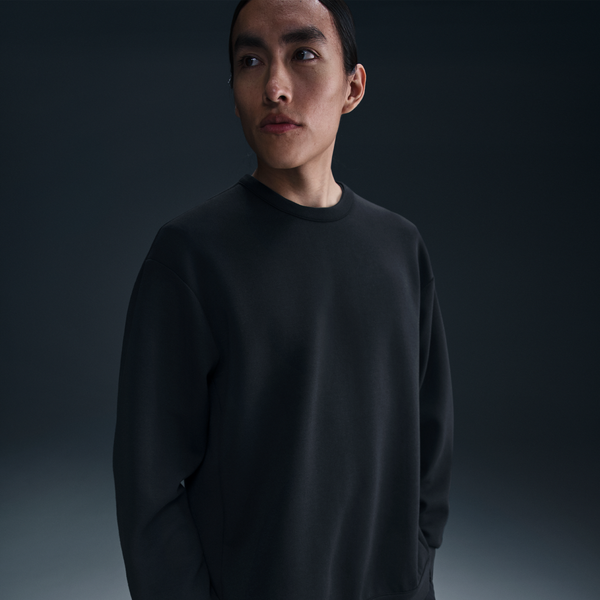 Playera De Cuello Redondo Dri-Fit Para Hombre Nike 24.7 Impossiblysoft Negro