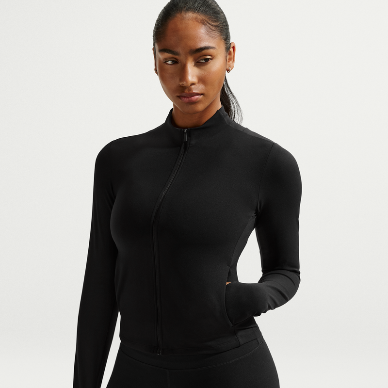 Chamarra Dri-FIT de cierre completo para mujer Nike Zenvy